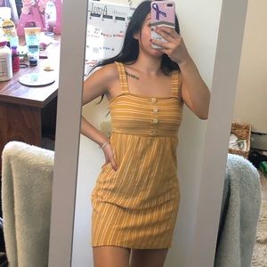 Yellow summer dress